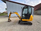 Minituur van JCB 8018 - Minigraafmachine