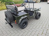 Minituur van Willy mini Jeep - 150cc benzine