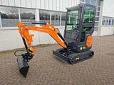 Minituur van Cougar - 2025 - XT-18U - Minigraafmachine met Kubota motor D902