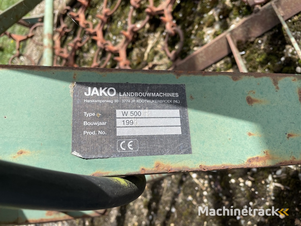 JAKO hydraulische weidesleep 5,5 meter