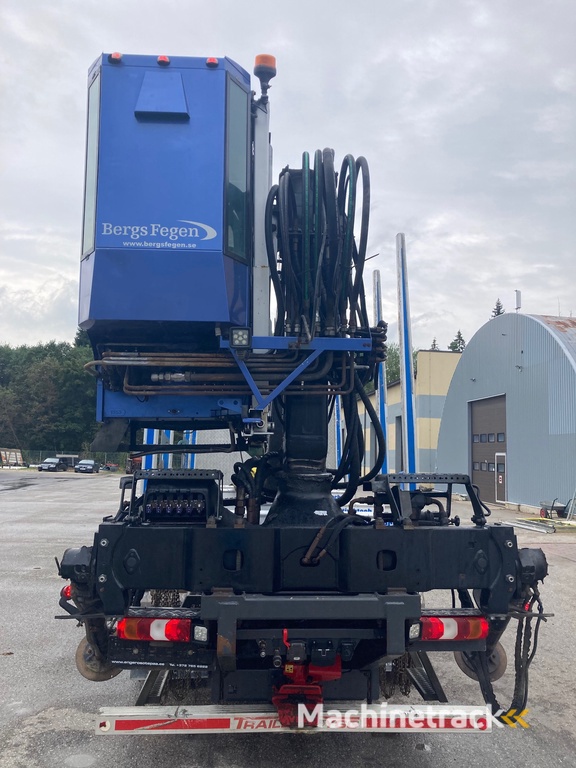 Mercedes-Benz ACTROS 2663 EURO 6 + 6x4 + FULL AIR + RETARDER + LOGLIFT CRANE