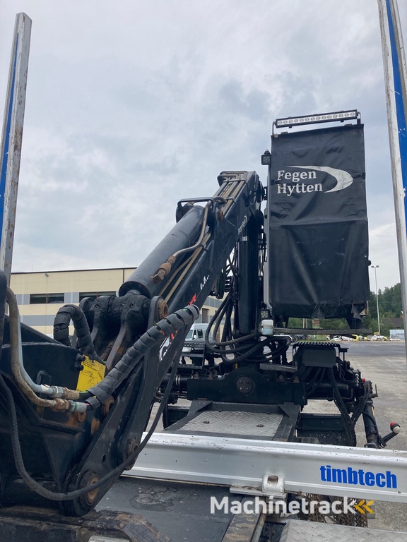 Mercedes-Benz ACTROS 2663 EURO 6 + 6x4 + FULL AIR + RETARDER + LOGLIFT CRANE