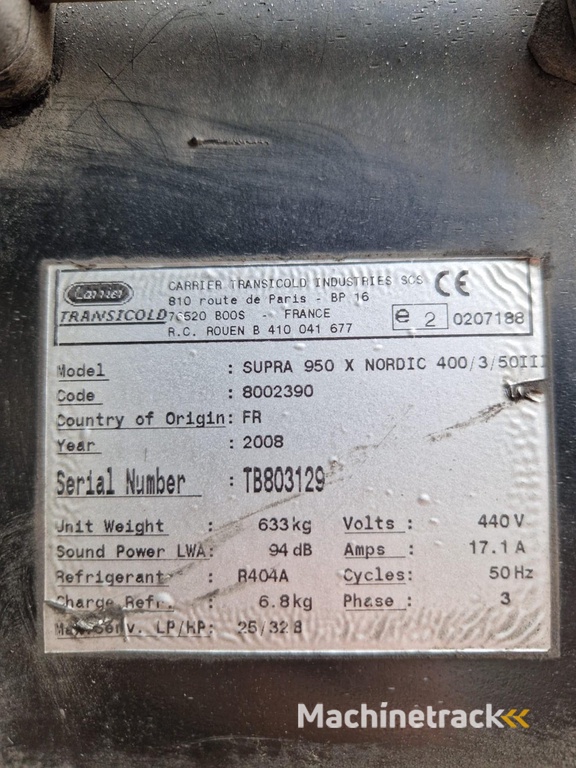 CARRIER SUPRA 950