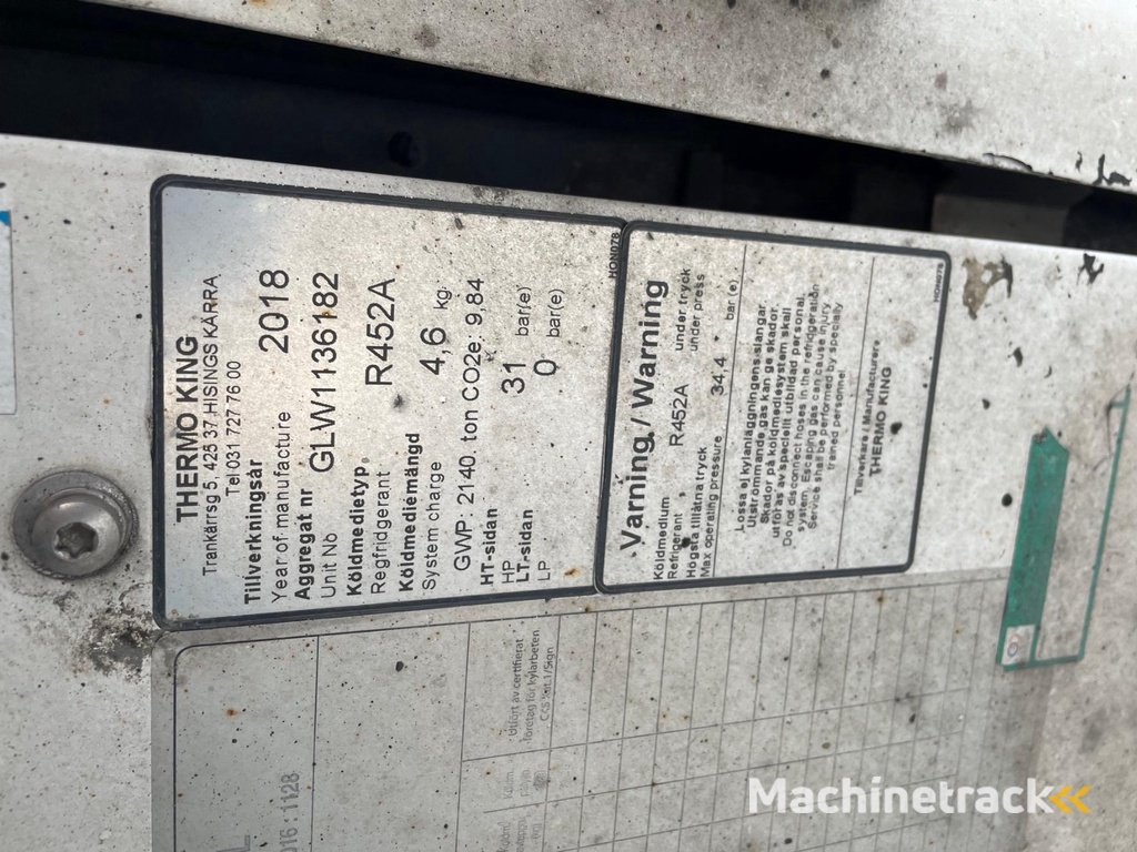 BOX + THERMO KING UT 800