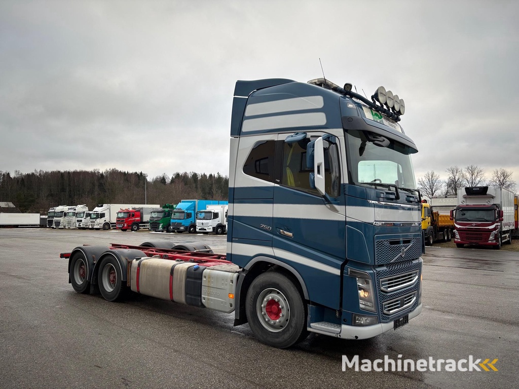 Volvo FH750 6x4 EURO6 + RETARDER + PTO + 9T FRONT AXLE