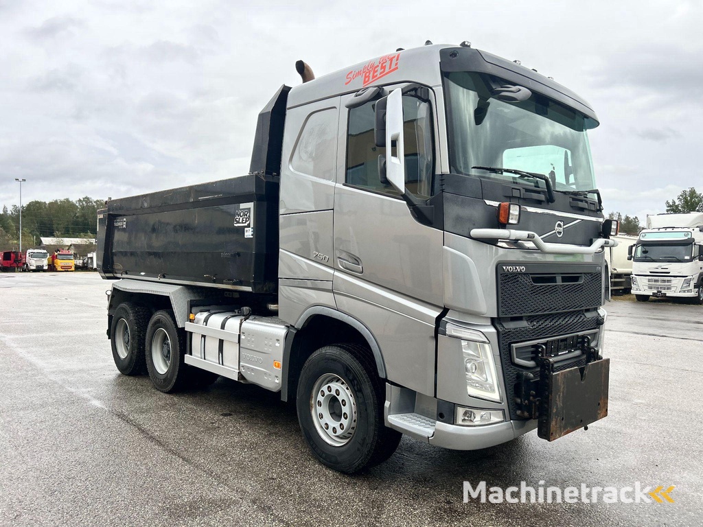 Volvo FH540 6X4 EURO6 + RETARDER + LIFTING AXLE