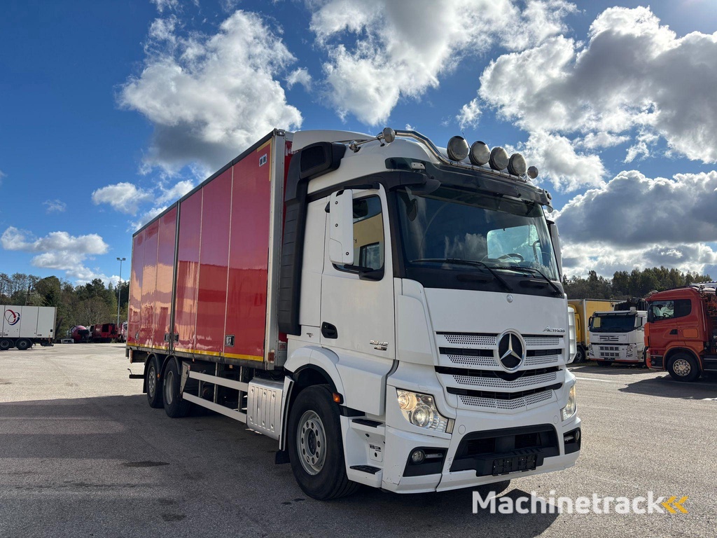 Mercedes-Benz Actros 2542 6x2*4 FULL SIDE OPENING + ADR