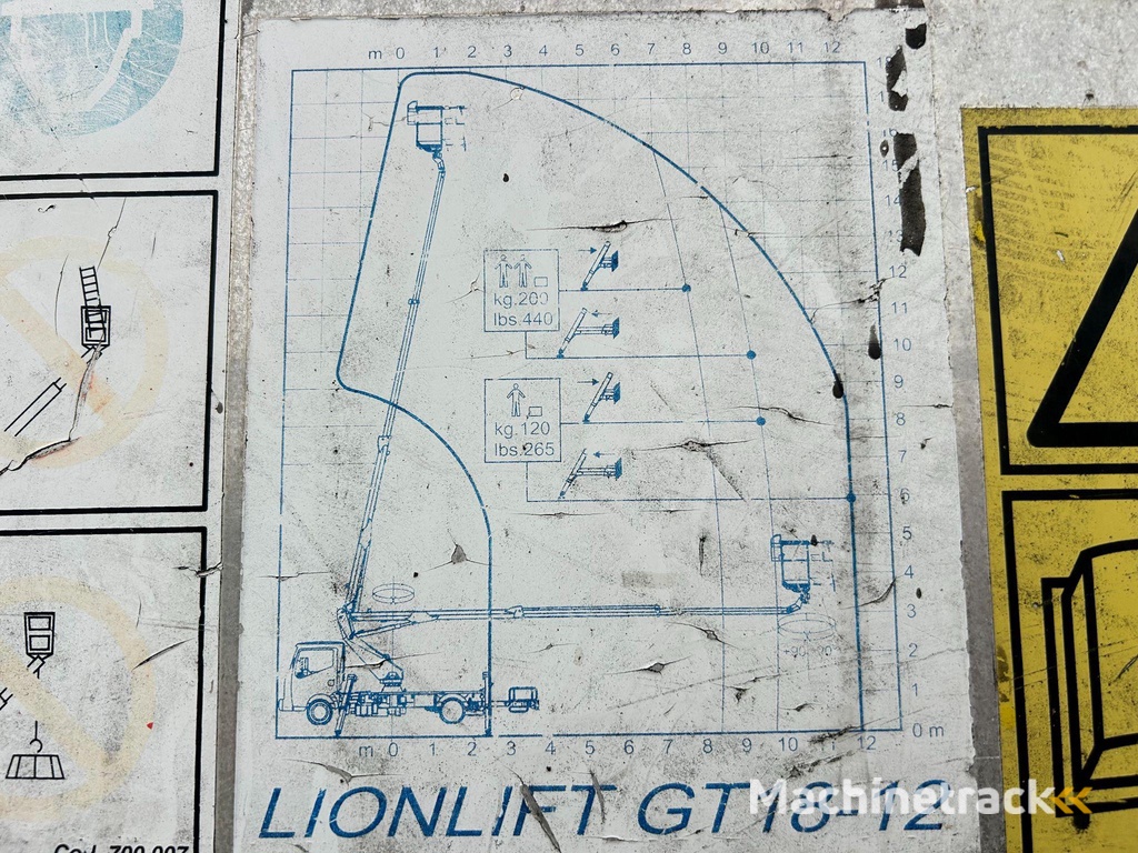 Nissan CABSTAR 35.13 GALAXYLIFT GT18-12 + ONLY 45600KM