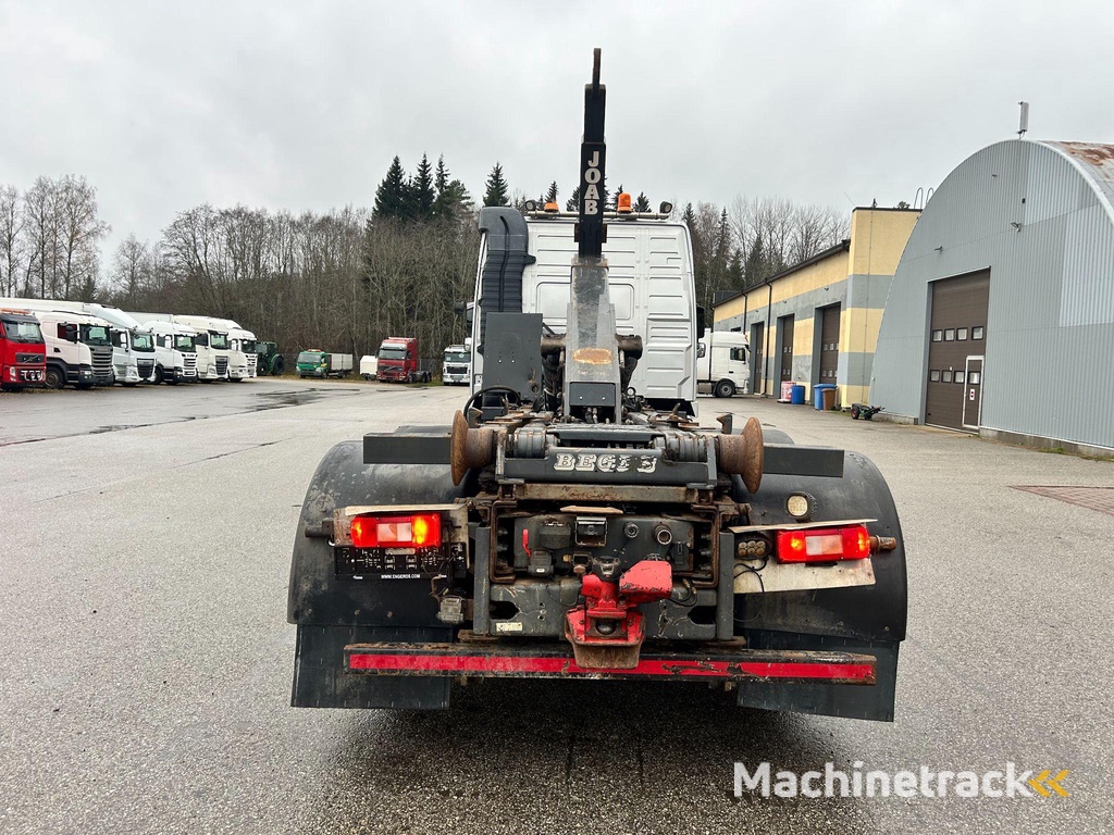 Volvo FM500 6X2 EURO5 + HOOKLIFT + SKIP LOADER