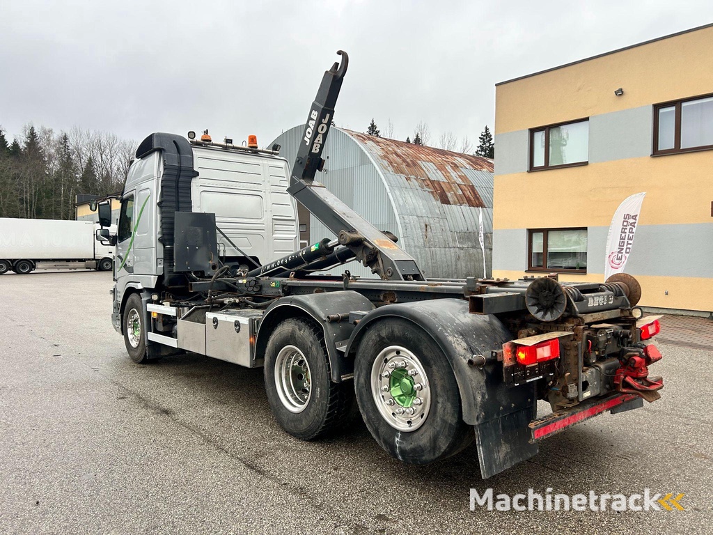 Volvo FM500 6X2 EURO5 + HOOKLIFT + SKIP LOADER