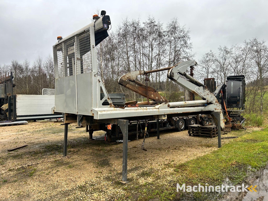 Volvo FM500 6X2 EURO5 + HOOKLIFT + SKIP LOADER