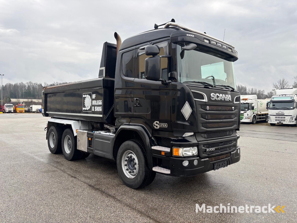 Scania R730 V8 6X4 + FULL STEEL + RETARDER