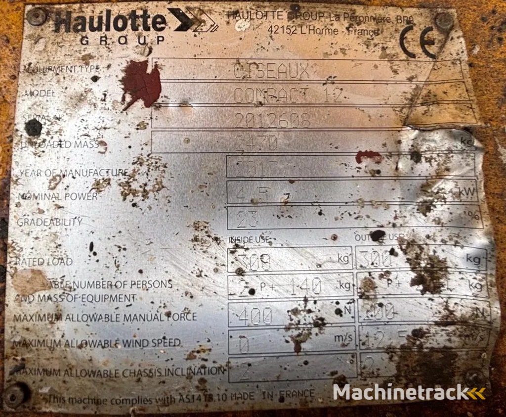 Haulotte Compact 12