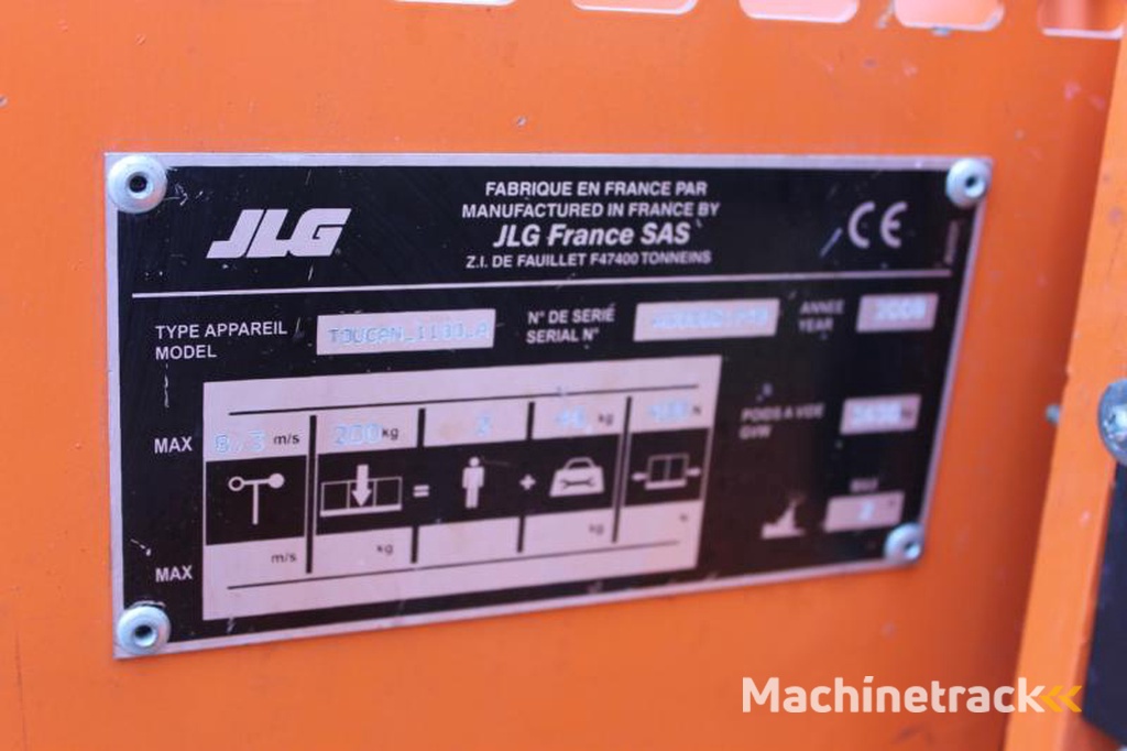 JLG TOUCAN-1100A