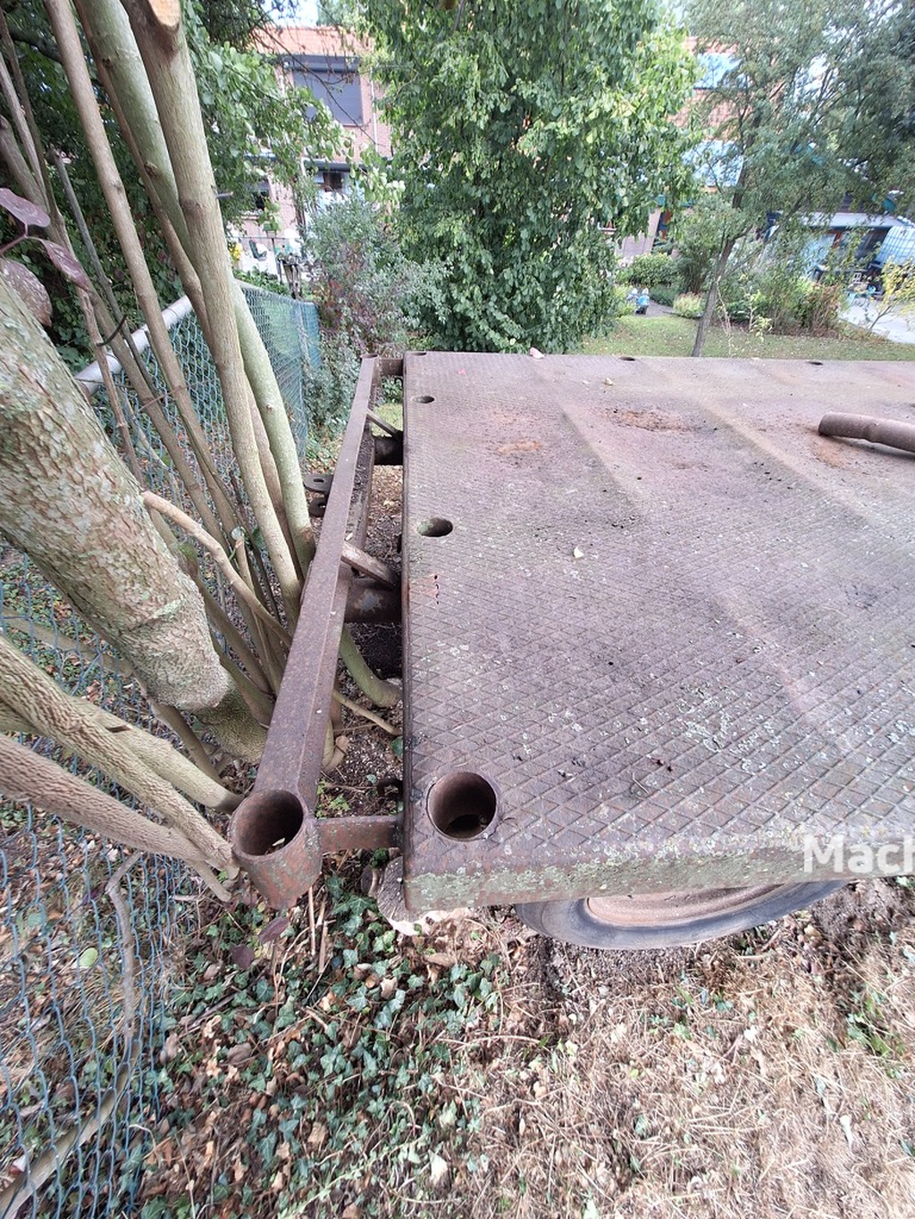 Platte landbouw wagen te koop.