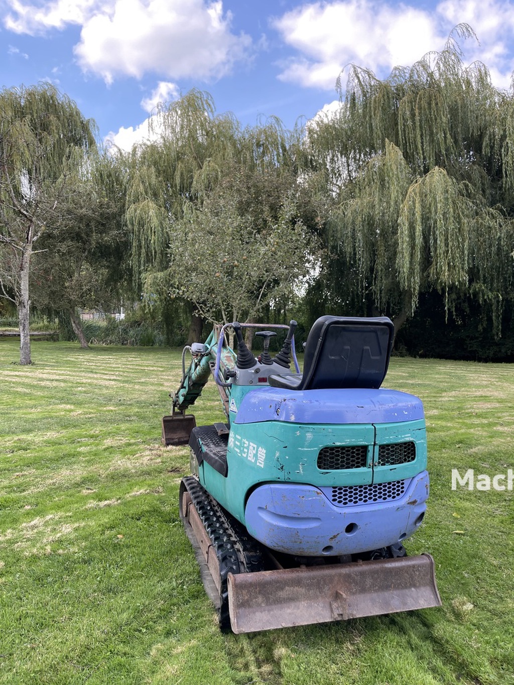 Komatsu pc03 2 mini graver mini graafmachine met sloophamer