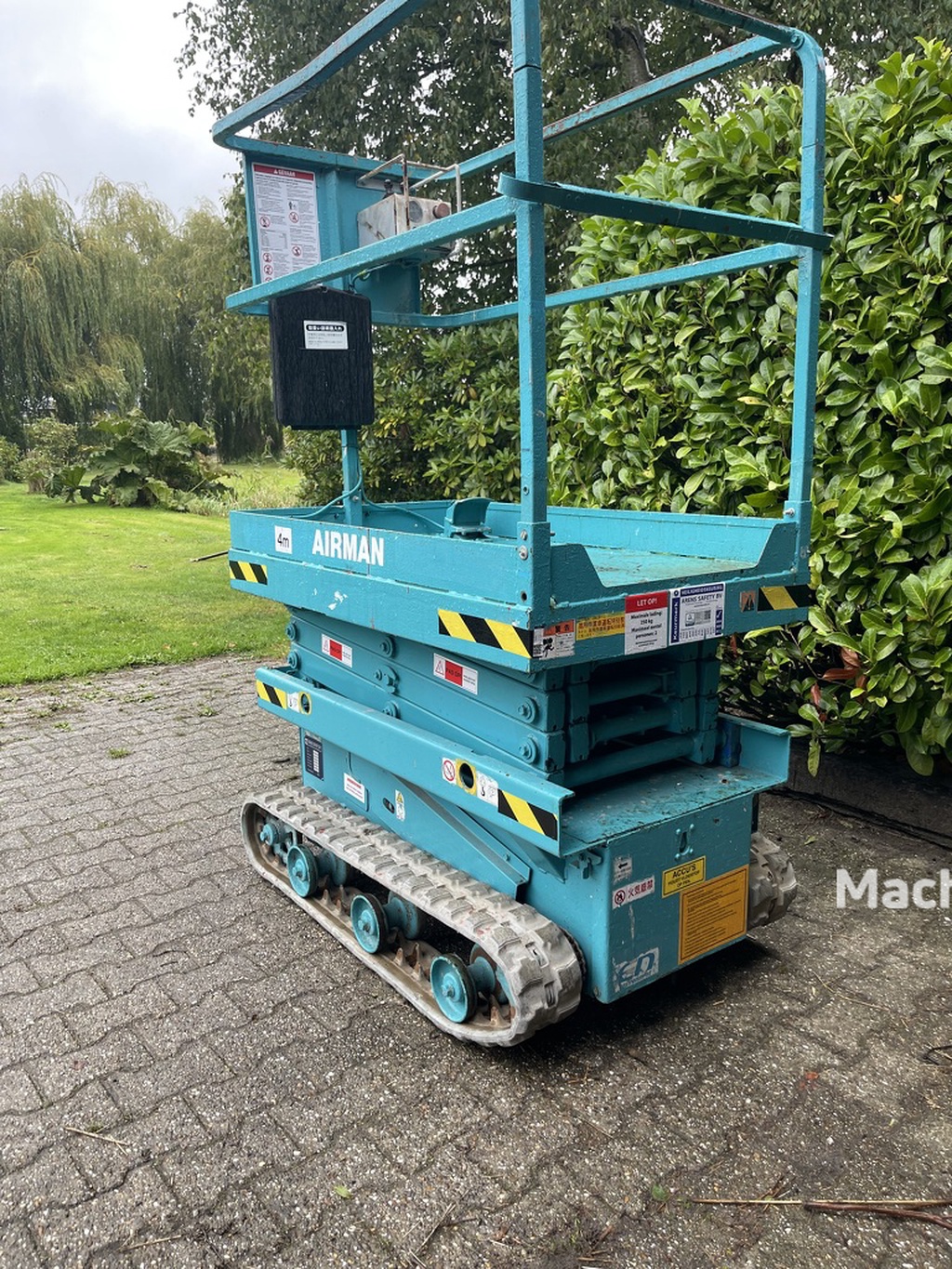 Airman Rupshoogwerker schaar 6.5 meter werkhoogte