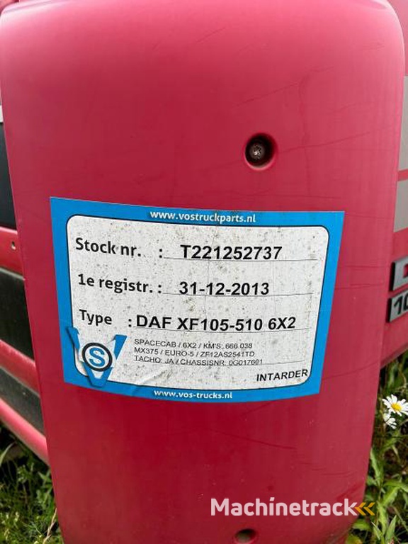 DAF XF105-510-Rouge-Grenat