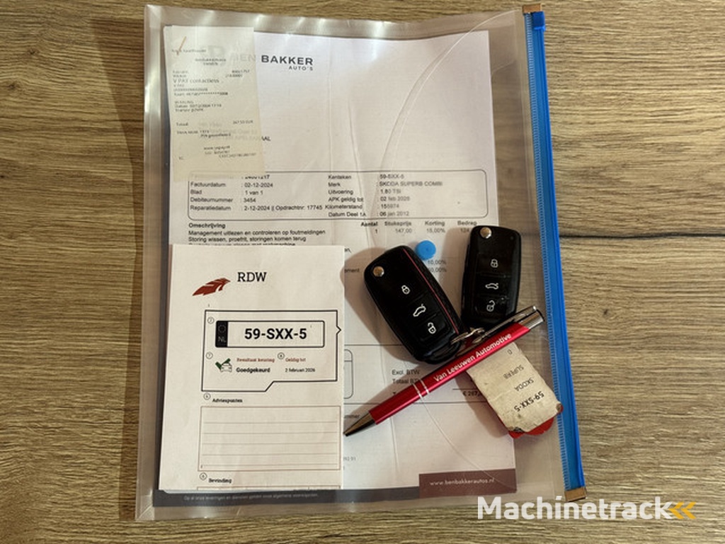 Skoda Superb Combi Škoda  1.8 TSI Elegance Business Line