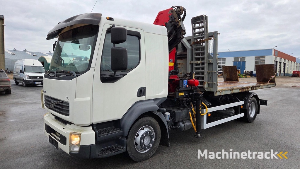 Volvo FL280 4X2 HMF 1560 + platform