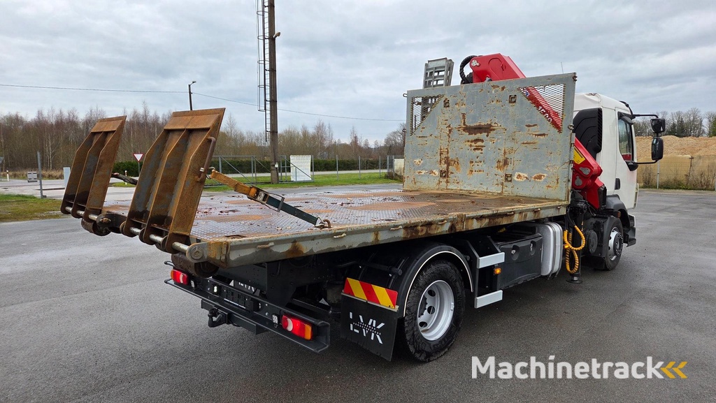 Volvo FL280 4X2 HMF 1560 + platform