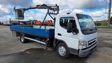 Minituur van Mitsubishi CANTER FE85B HIAB 026