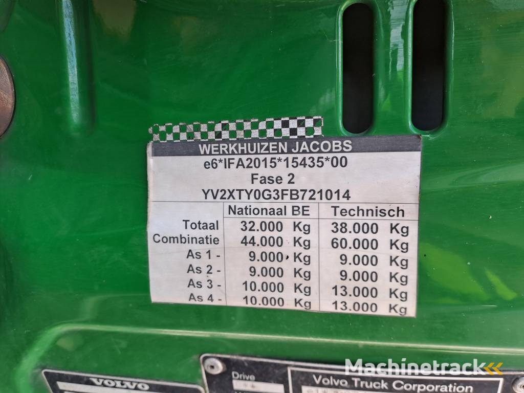 Volvo FMX460 + HIAB 622 E-6 HIPRO 16m + Fly Jib 11