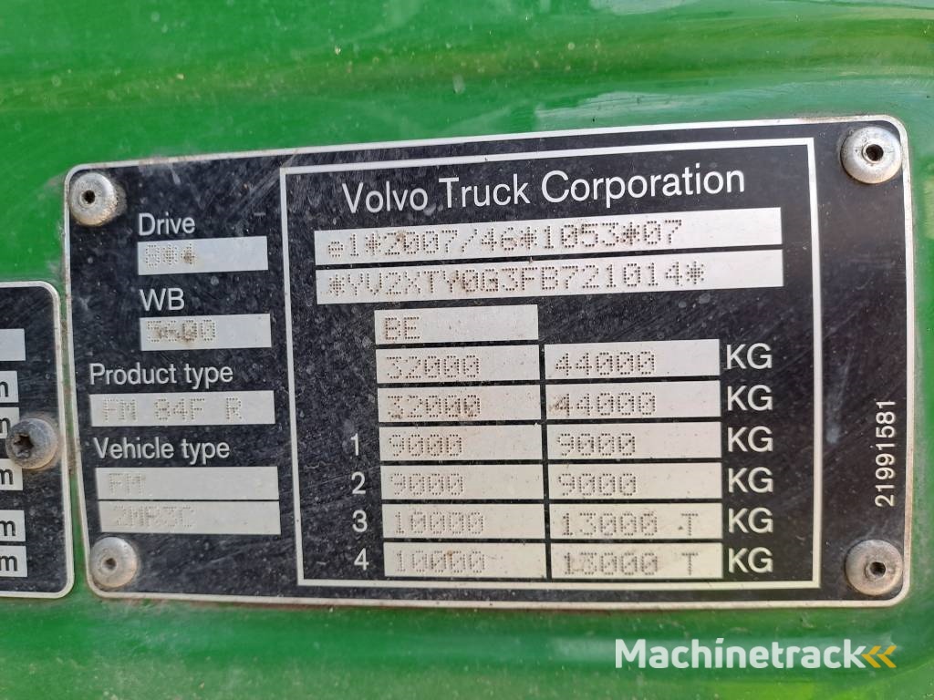 Volvo FMX460 + HIAB 622 E-6 HIPRO 16m + Fly Jib 11