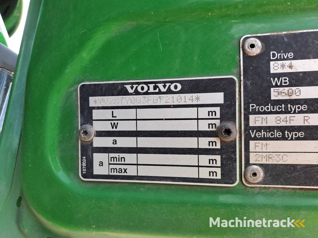 Volvo FMX460 + HIAB 622 E-6 HIPRO 16m + Fly Jib 11