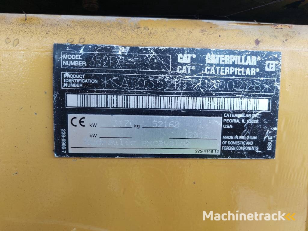 CAT 352 FL XE MHD (17m demolition)