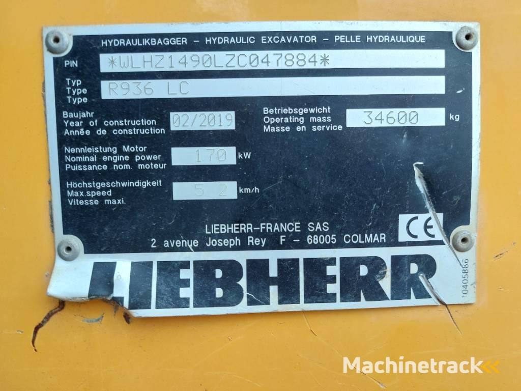 Liebherr R936LC