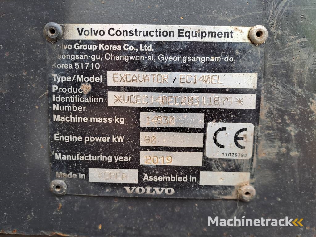 Volvo EC 140 EL