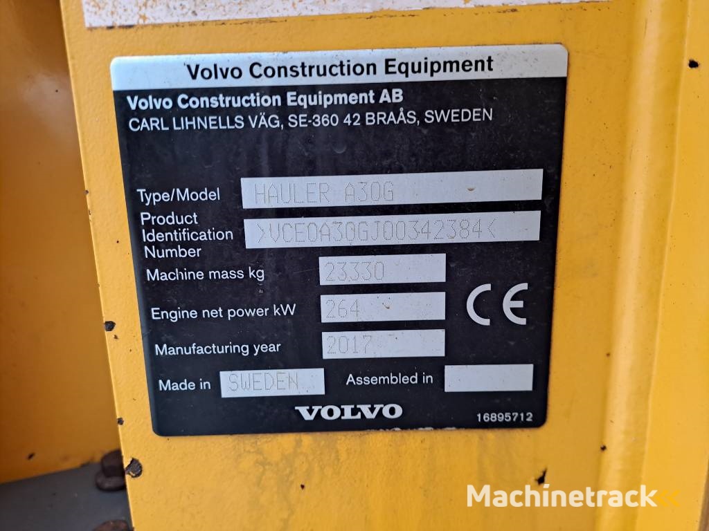 Volvo A30G(2pieces available)