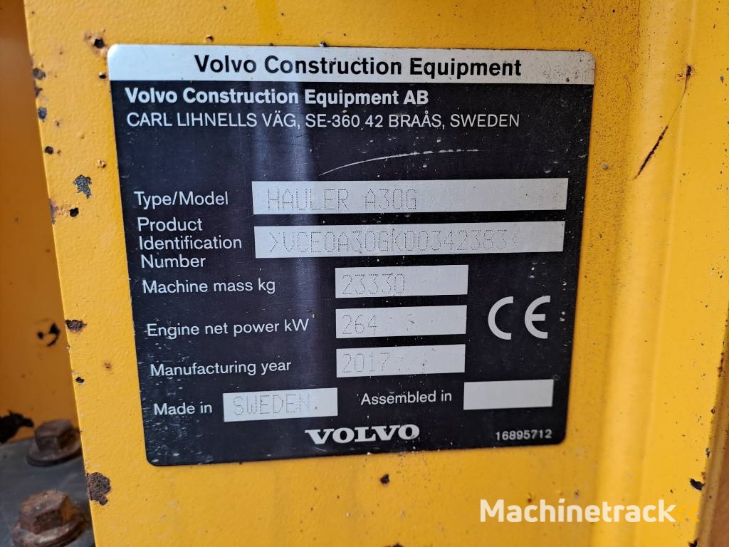 Volvo A30G(2pieces available)