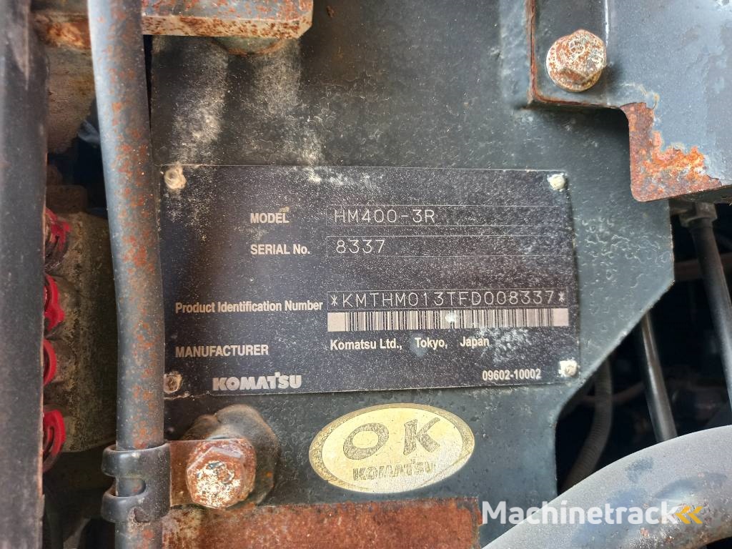Komatsu HM400-3R (4 pcs available in Abu Dhabi)