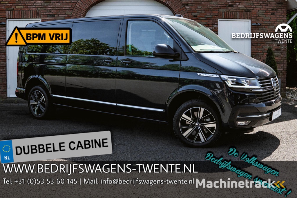 Volkswagen Transporter 2.0 TDI L2H1 204 PK DSG FULL OPTIONS DUB/CAB 204 PK DSG A-KLEP FULL OPTIONS DUB/CAB