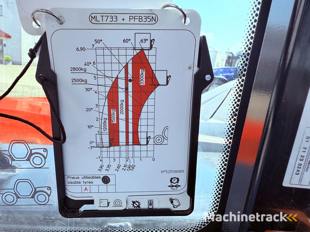 Manitou MLT 733-115 Telehandler
