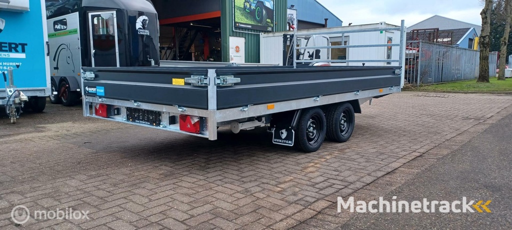 Hapert Azure H2 405 x 200 cm, Parabool vering, Oprijpakket