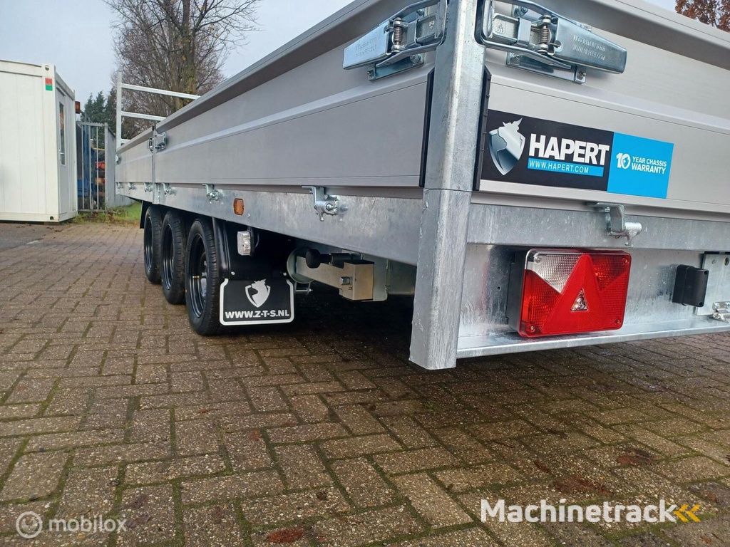 Hapert Azure H3 plateauwagen 3 asser