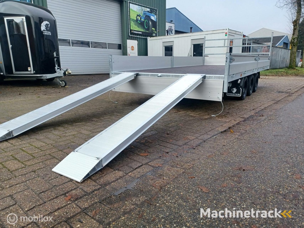 Hapert Azure H3 plateauwagen 3 asser
