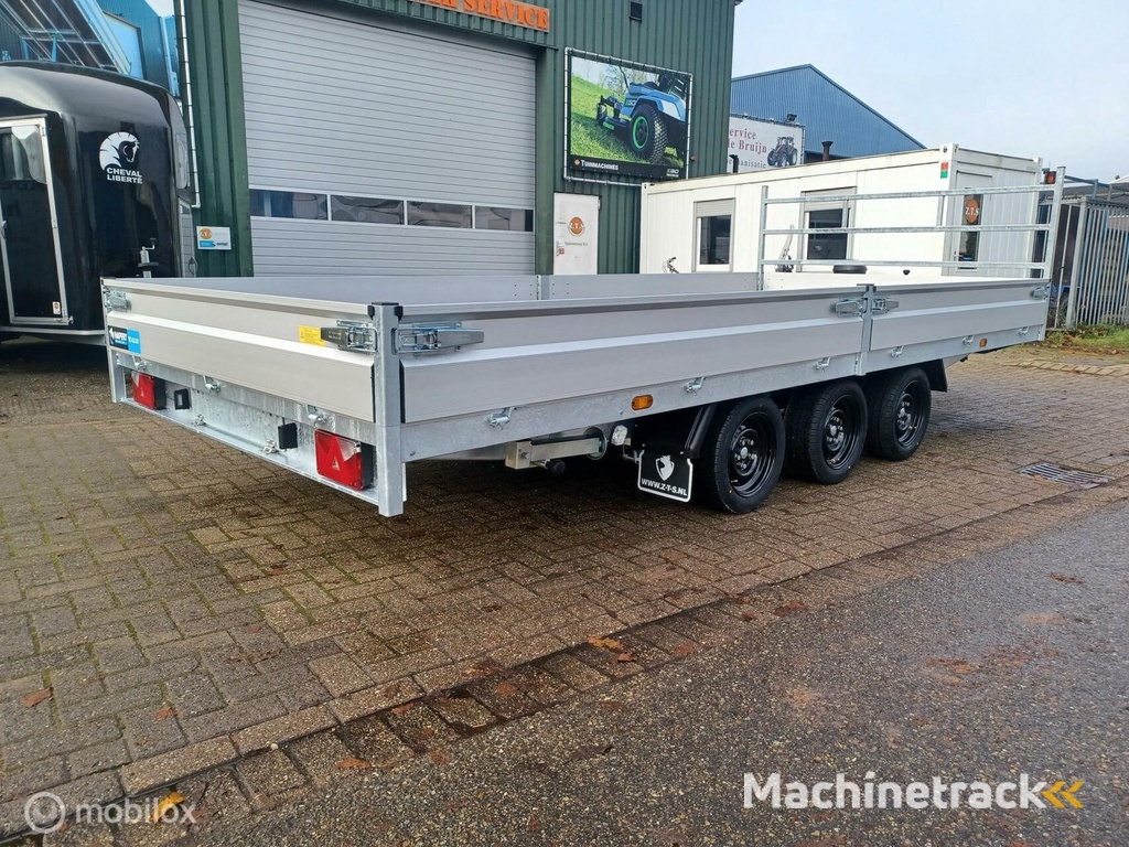 Hapert Azure H3 plateauwagen 3 asser