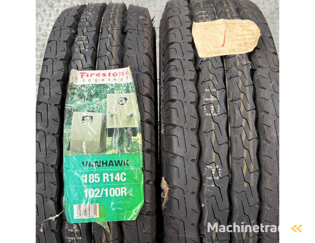 Akker- en gazonbanden voor tuin- en parkmachines + set aanhanger/caravan banden