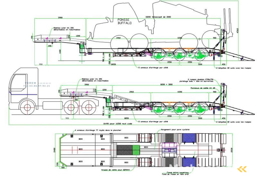 Verem PORTE-ENGINS FORESTIERS