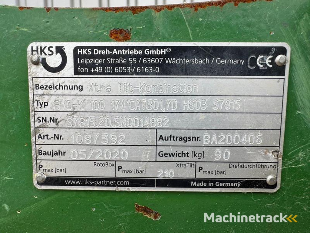 Powertilt Xtra Tilt CAT 302