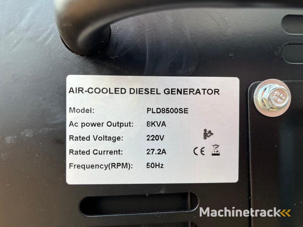 nc PLD8500SE 8 kVA silent generator