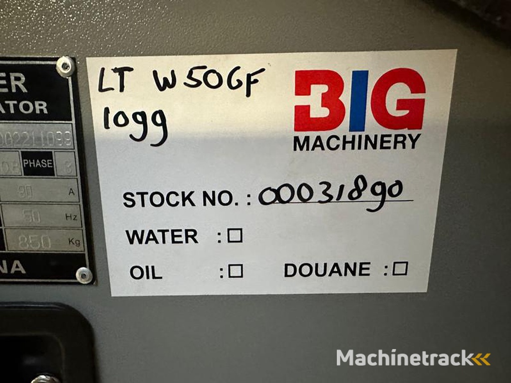 nc LT-W50GF 62.5 kVA closed generator