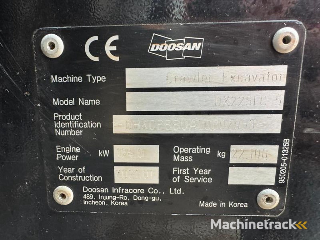 Doosan DX225-LC