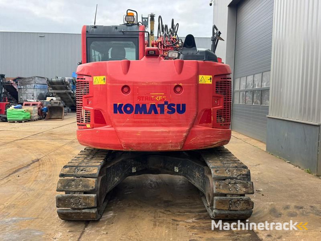 Komatsu PC138US-Tripple-boom-blade