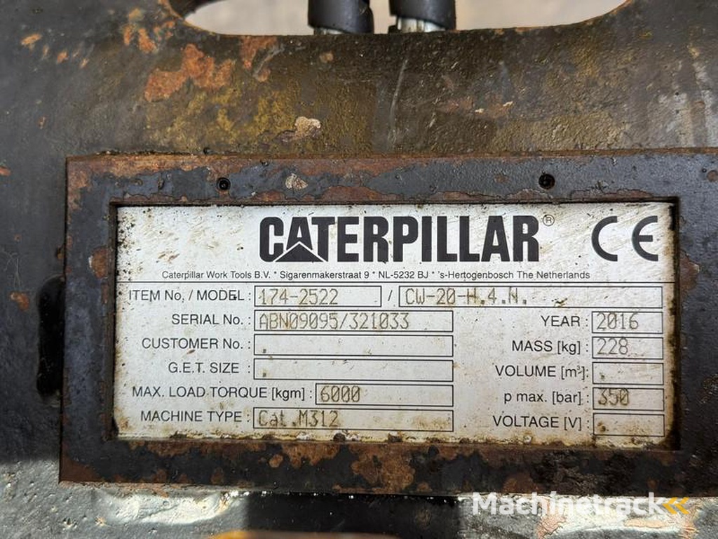 Caterpillar M313