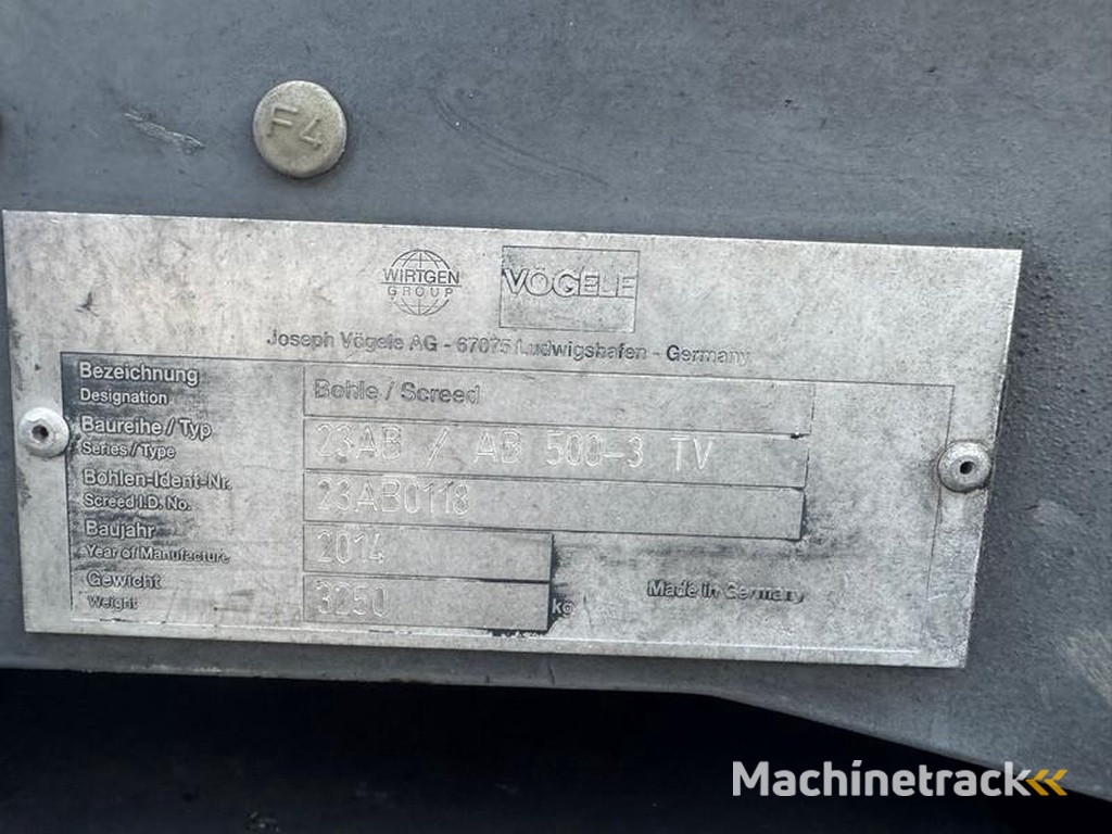 Vögele Super-1800-3i